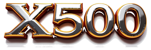 x500 slot logo